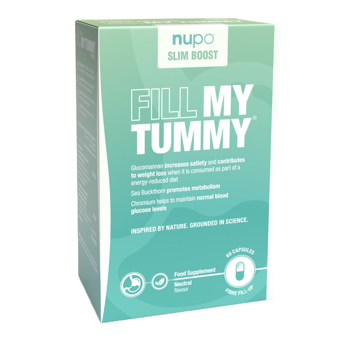 Nupo Slim Boost Fill My Tummy - 60 kaps.