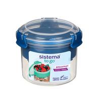 Sistema breakfast TO GO Blå - 530 ml.