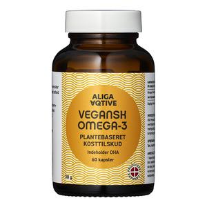 Aliga Aqtive Vegansk Omega-3 - 60 kaps.