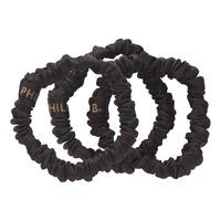 Philip B Petite Black Scrunchie - 3 stk.
