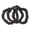 Philip B Petite Black Scrunchie- 3 stk