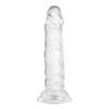 Willie City Klar Realistisk Dildo m. Sugekop - 13 cm - 1 stk.