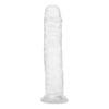 Willie City Realistisk Klar Dildo med Sugekop - 22 cm - 1 stk