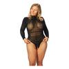 NORTIE Gry Bundløs Bodystocking - Plus Size - 1 stk.