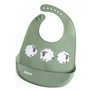 Kidsme Easy Clean Bib - Green - 1 stk.