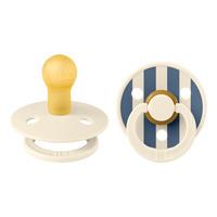 BIBS Studio Colour Pin Latex Ivory Steel Blue Mix 2 pak - Flere størrelser