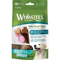 Whimzees Dental Tyggeben Puppy M/L, 14 stk, 210 g