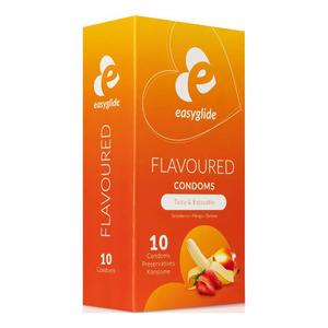 EasyGlide Flavoured kondomer - 10 stk.