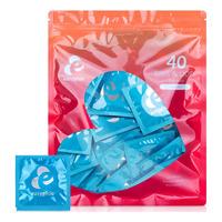 EasyGlide Ribs and Dots kondomer - 40 stk.