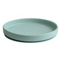 Mushie Silikone Tallerken Cambridge Blue - 1 stk.