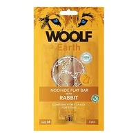 Woolf Earth Noohide flat bar rabbit - M - 3 stk.