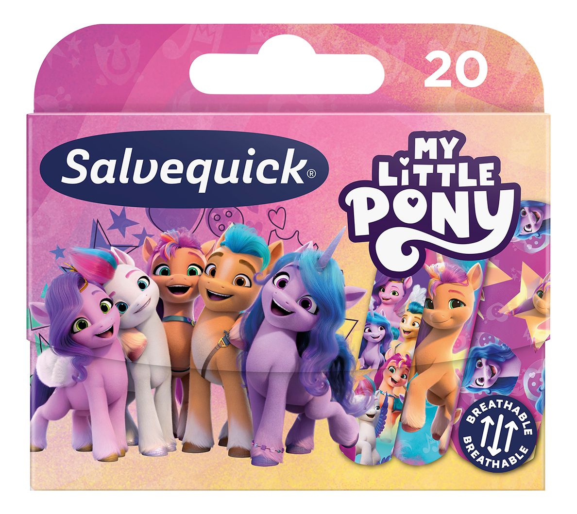 Køb Salvequick My Little Pony - 20 stk. billigt hos Med24.dk