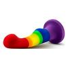 Addiction Pride Silicone Dildo With Suction Cup - Freedom