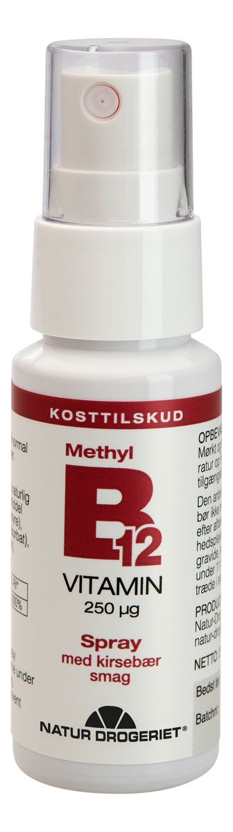 Natur-Drogeriet B12-vitamin Spray 250 µg - 25 ml.