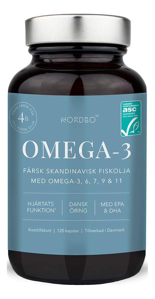 NORDBO Omega-3 - 120 kaps.