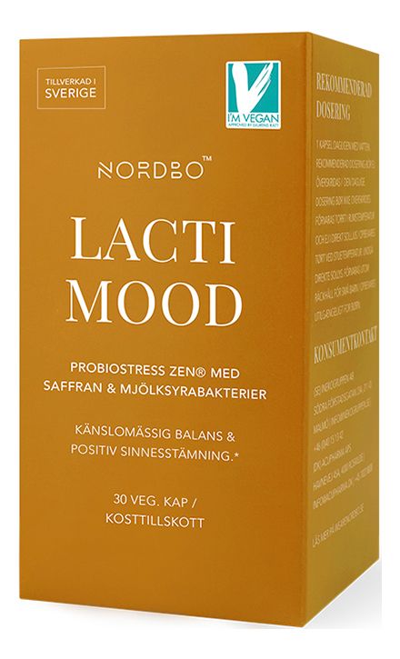 NORDBO LactiMood - 30 kaps.