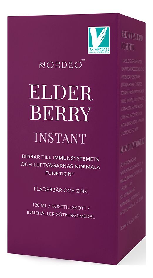 NORDBO Elderberry Instant - 120 ml