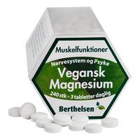 Berthelsen Vegansk Magnesium - 240 tabl.