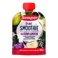 Semper Frugtsmoothie m. Pære & Svesker 6 mdr. Ø - 90 g.