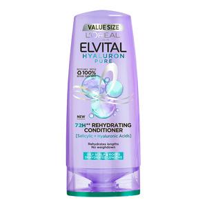 L'Oréal Paris Elvital Hyaluron Pure Conditioner For Dehydrated Hair - 200 ml.