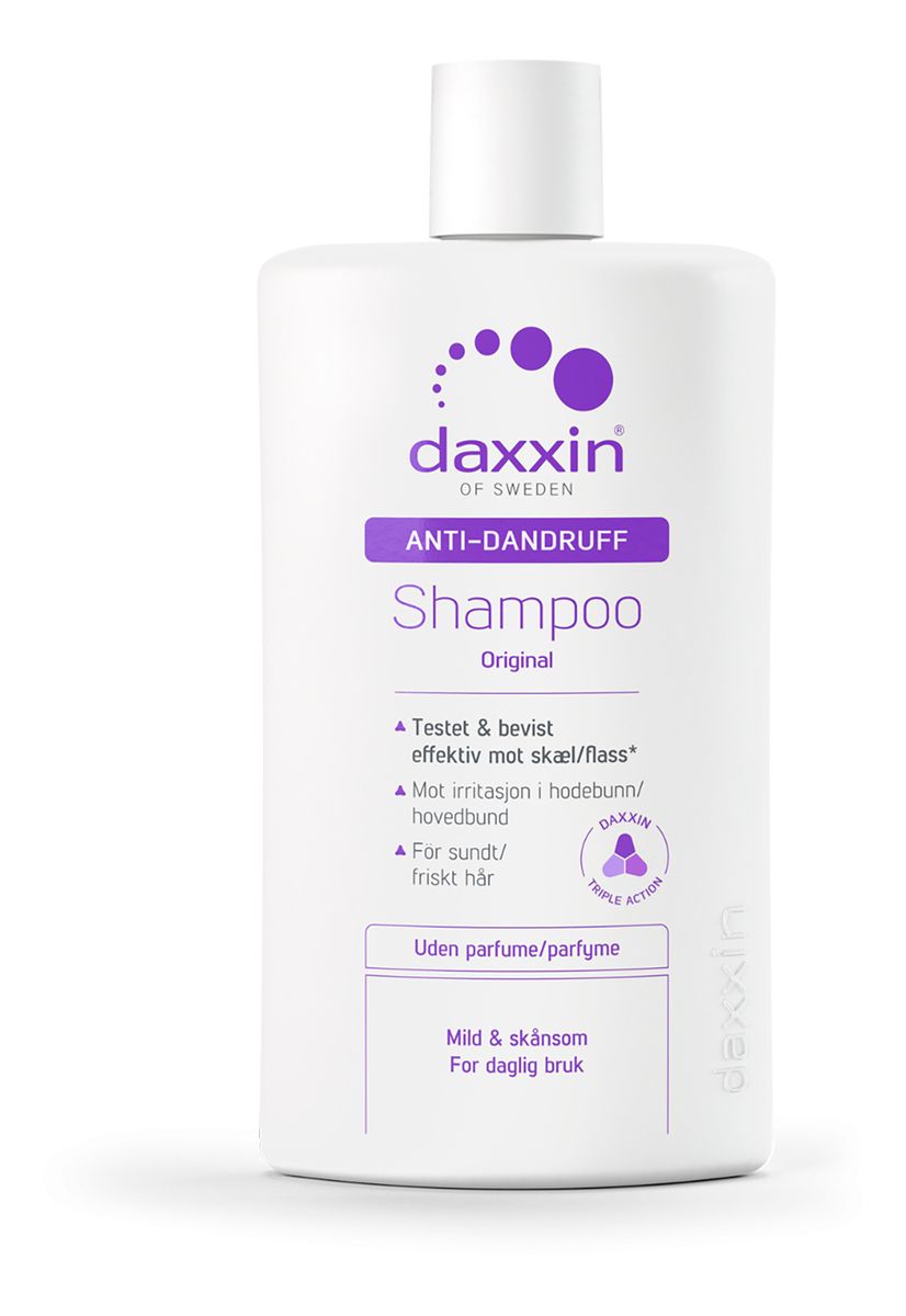 Daxxin Anti-Skæl shampoo u/parfume