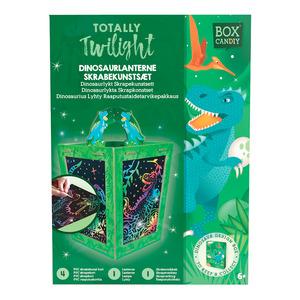 BOX CANDIY Scratch Art Lantern – Totally Twilight Dinosaur – 1 stk