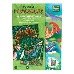 BOX CANDIY Scratch Art – Totally Dinosaurs – 1 stk