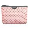 Gillian Jones Toilettaske i 100% genanvendt plastik rose m. sort print - 1 stk