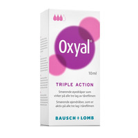 Oxyal Triple Action Øjendråber - 10 ml.