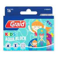 Graid Aqua Block Kids Premium Plaster Havfruer - 1 stk.
