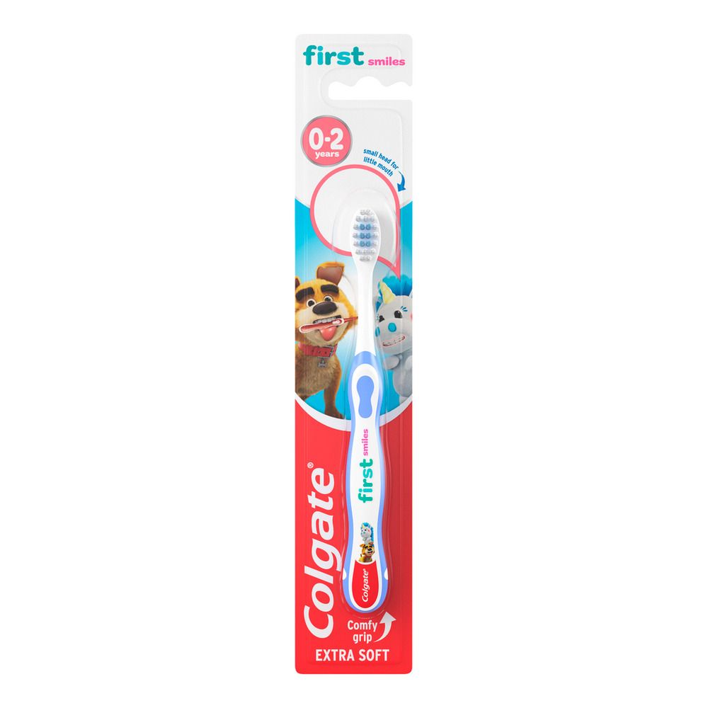 First Colgate Køb Colgate First Smiles Tandbørste 0-2 år - 1 stk. hos Med24.dk