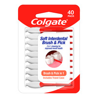 Colgate Interdental stick Soft - 40 stk.