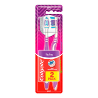 Colgate Zig-Zag Antibac Tandbørste Soft - 2 stk.