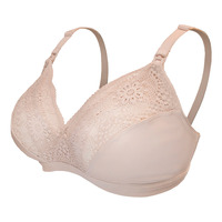Carriwell Silkeblød Amme-BH Beige - Small