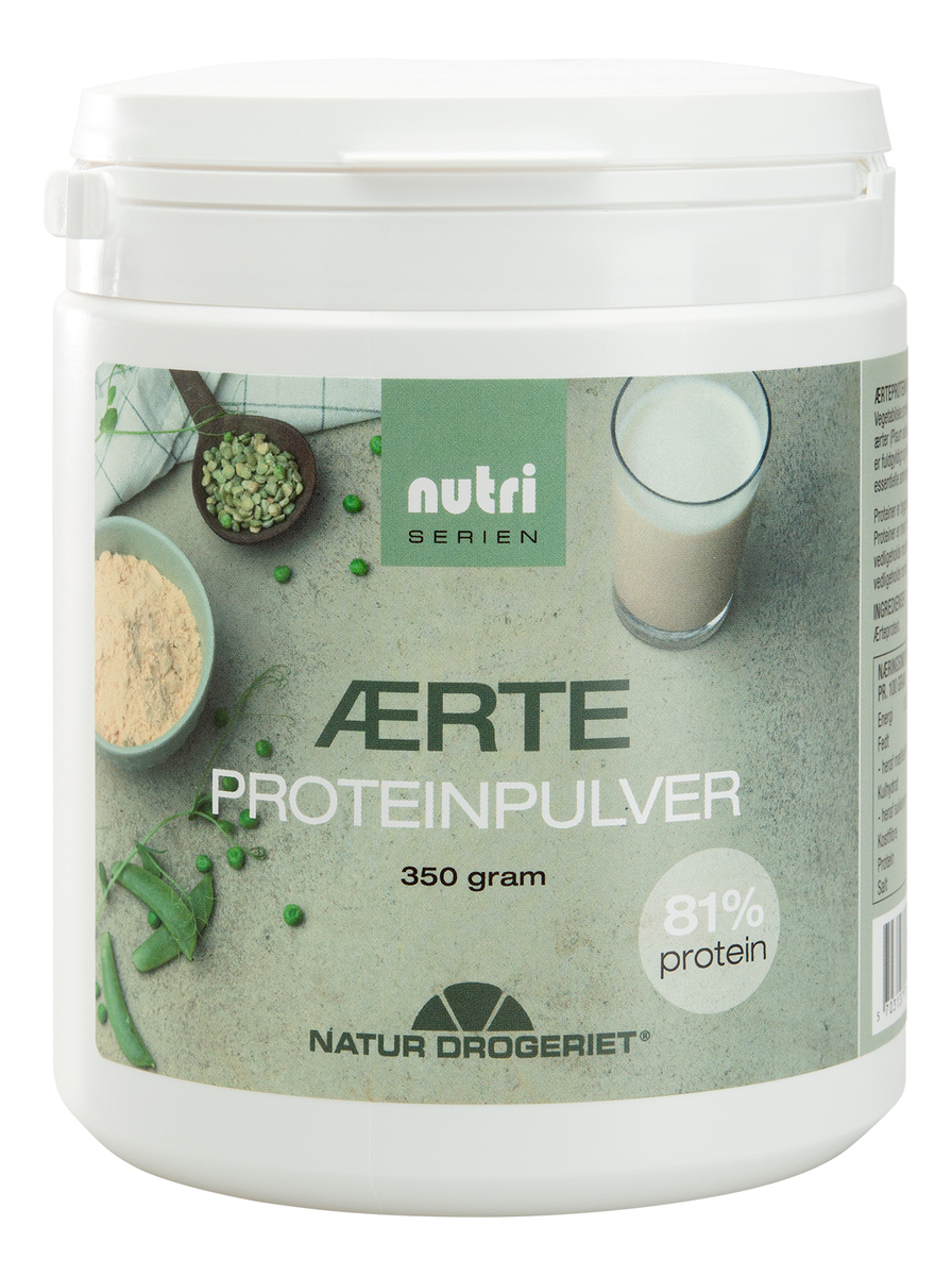 Natur-Drogeriet Ærteprotein 81% proteinpulver, 350 g