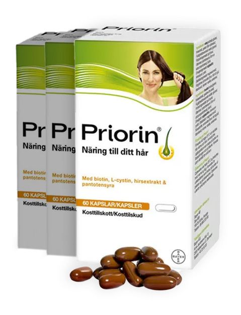 Priorin - 3 x 60 kaps.