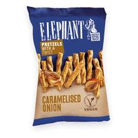 Elephant Pretzels Twisted Caramelized Onion - 70 g