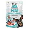 Brit Mini laks & sild i sovs - 85 g.