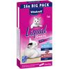 Vitakraft Cat Liquid Snack Multipack, Lever og Laks - 16x15 g.