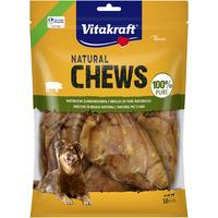 Vitakraft NATURAL CHEWS Tørrede griseører - 220 g.