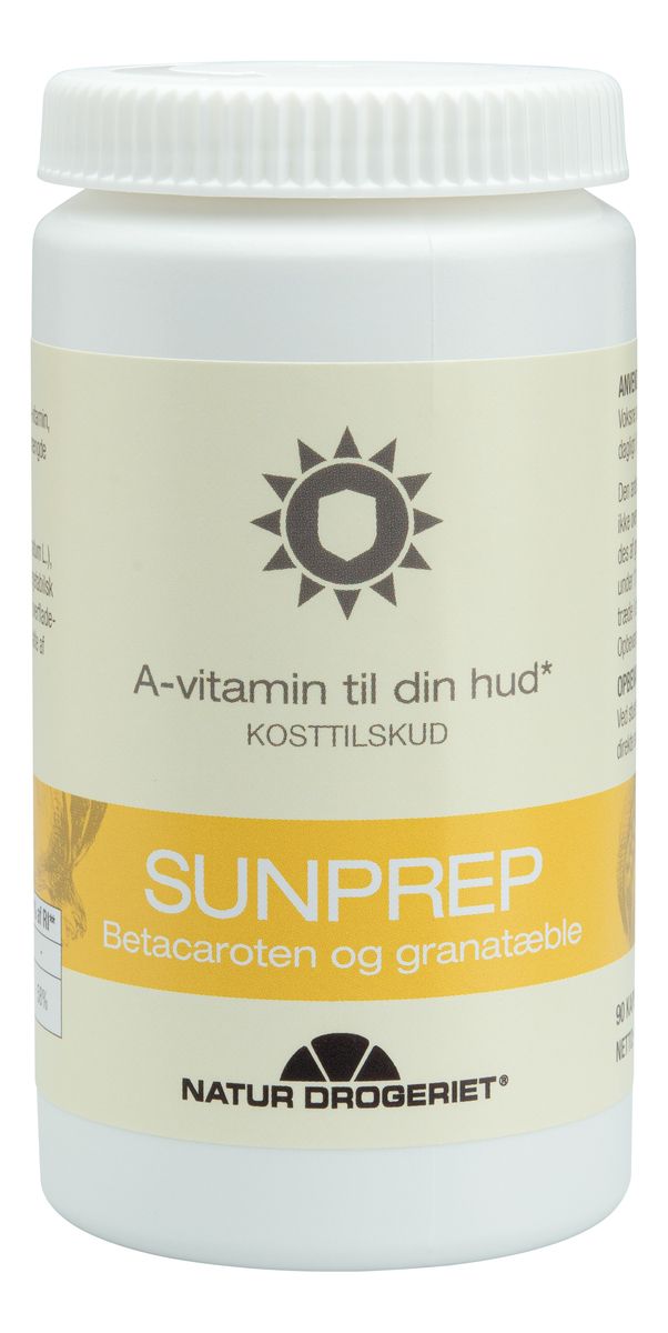 Natur-Drogeriet Sunprep kosttilskud med 90 kapsler