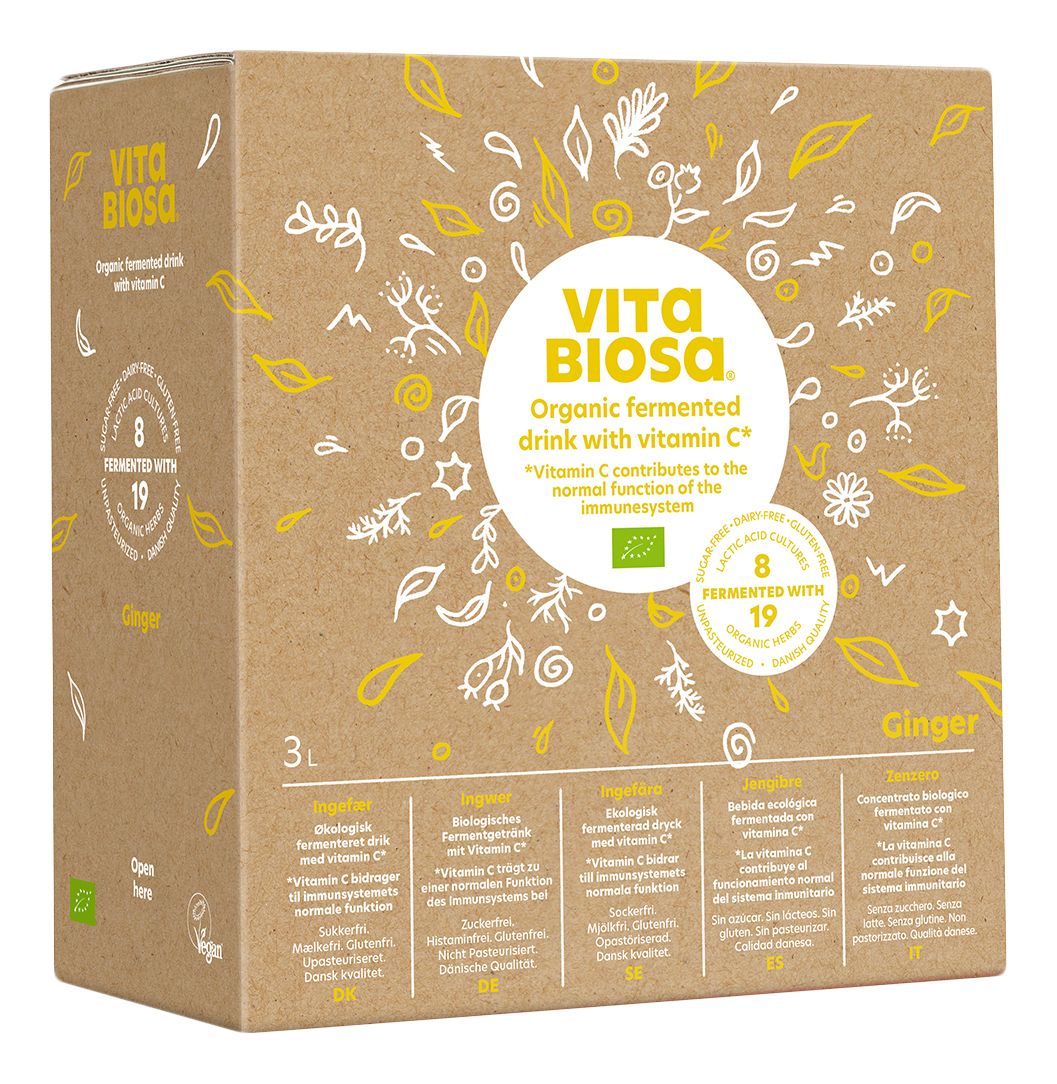Vita Biosa Ingefær Ø Bag-in-box - 3 liter