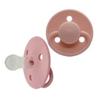 Mininor silikonesut 0 mdr+, lyserød - 2 stk