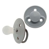 Mininor silikonesut 6 mdr+, grå - 2 stk