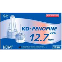 KD-Penofine Penkanyle 29G 0.33 x 12.7 mm, Sort - 100 stk.