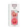 BIBS Colour Latex Symmetrisk Dusty Pink/Coral 2 pak - flere størrelser