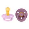BIBS Colour Latex Rund Violet Sky/Mauve 2 pak - flere størrelser