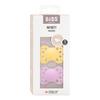 BIBS Infinity Anatomisk Silicone Pale Butter/Violet Sky 2 pak - flere størrelser