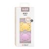 BIBS Infinity Anatomisk Silicone Pale Butter/Violet Sky 2 pak - flere størrelser