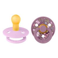 BIBS x Liberty Colour Latex Rund Chamomile Lawn - Violet Sky Mix - Str. 1